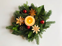 Bunter Markt Friedensstadt Glau